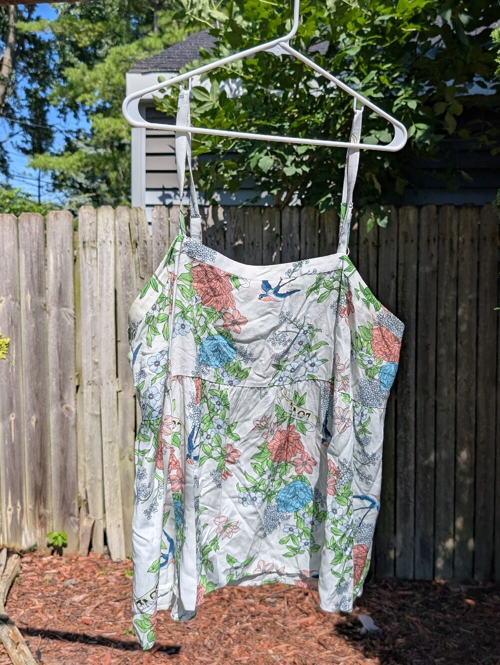Torrid Women's Floral Tank Top Plus Size 2